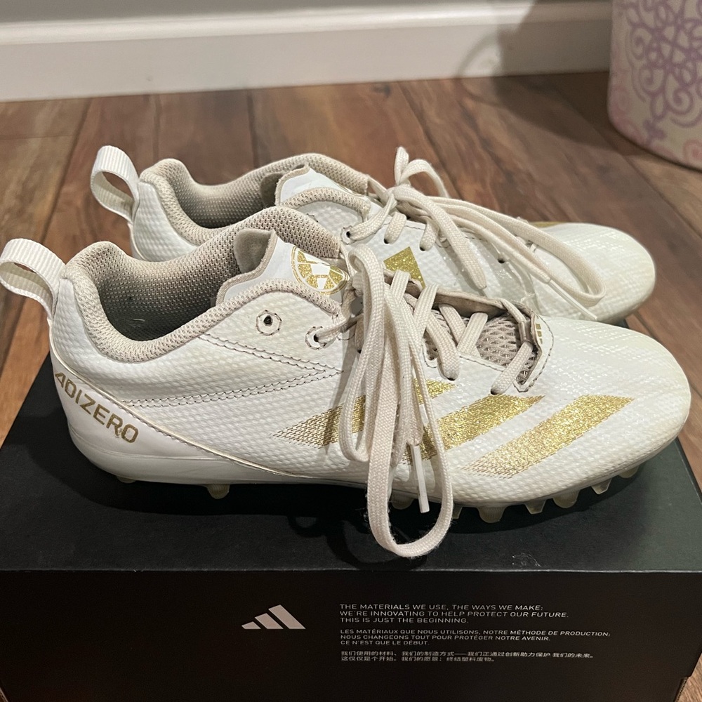 { adidas } kids' adizero electric 2 football cleats